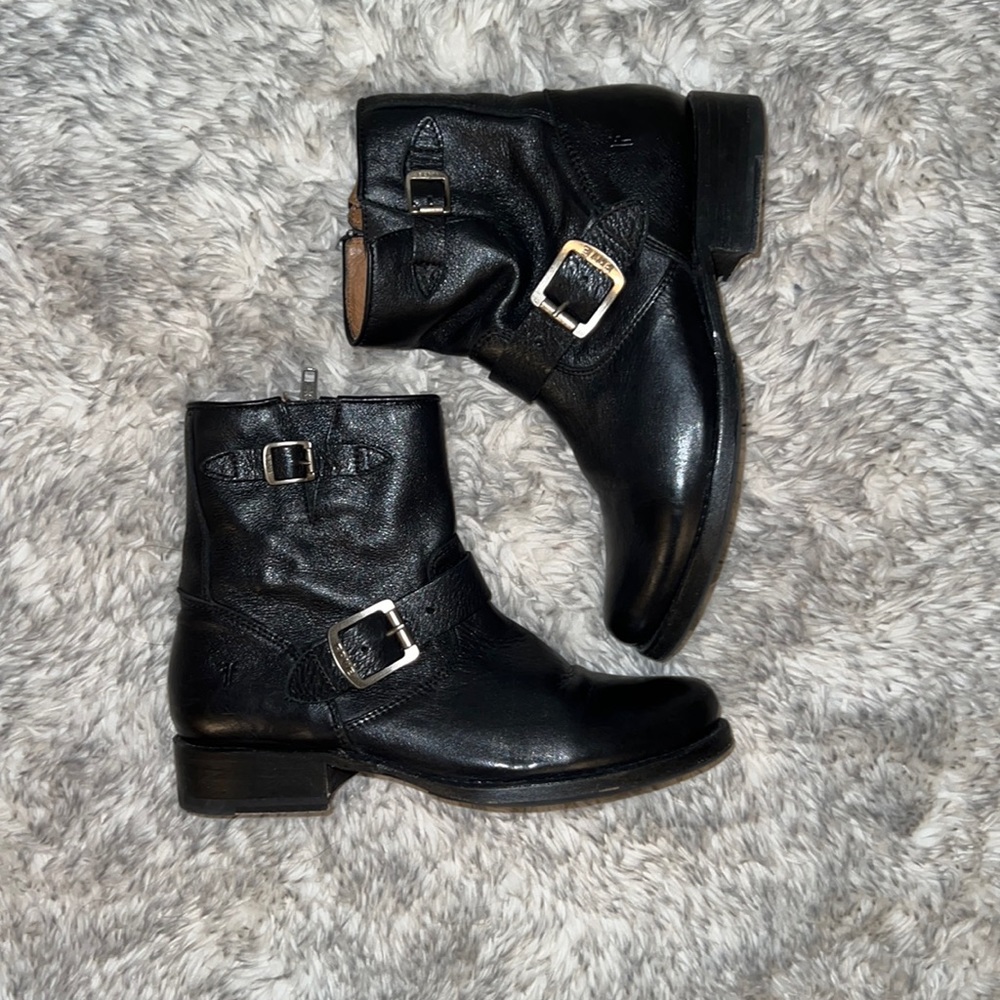 FRYE leather booties